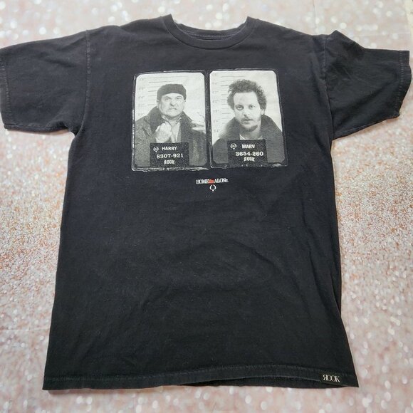 Rook Home Alone "Wet Bandit" Black T-Shirt, Men's Medium - Picture 2 of 9